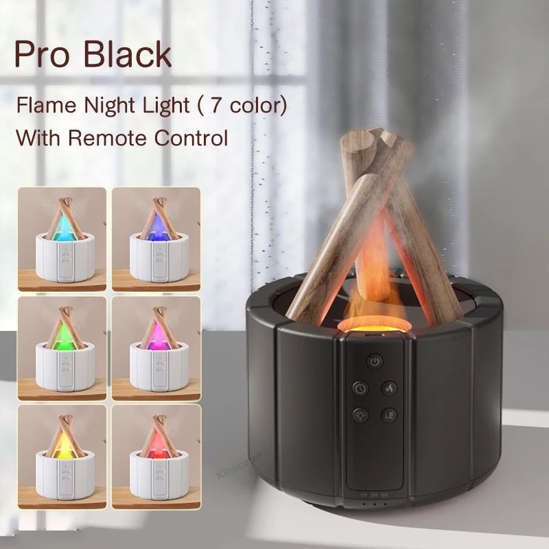 HollowCove™ Flame Bonfire Air Diffuser Humidifier